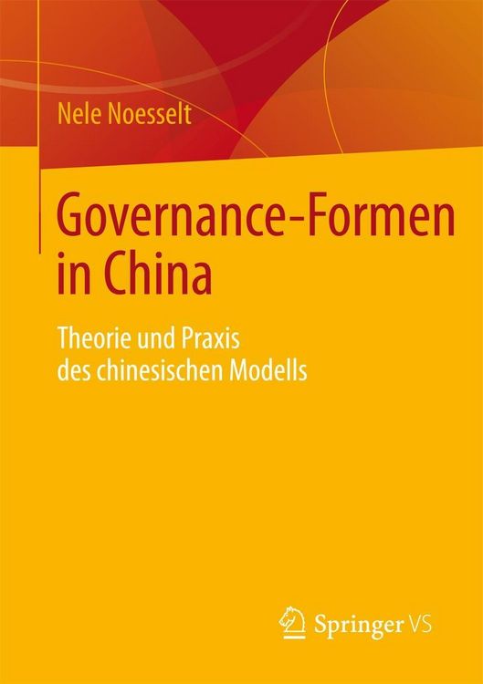 Produktbild: Governance-Formen in China