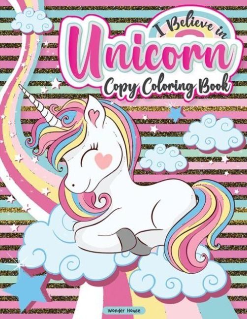 Produktbild: I Believe in Unicorn Copy Coloring Book