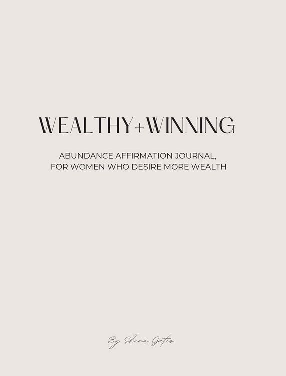 Produktbild: Wealthy and Winning Abundance Journal