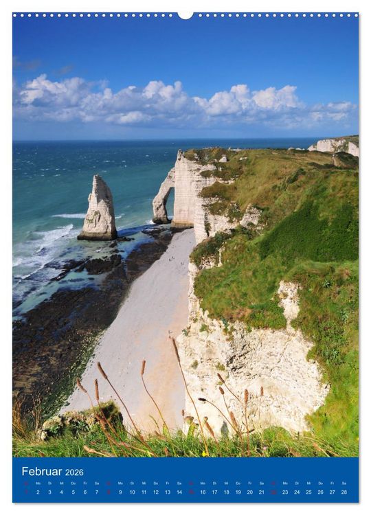 Produktbild: Impressionen aus der Normandie (hochwertiger Premium Wandkalender 2026 DIN A2 hoch), Kunstdruck in Hochglanz
