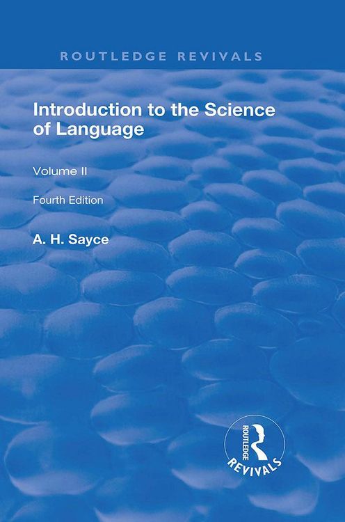 Produktbild: Introduction to the Science of Language