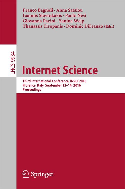 Produktbild: Internet Science