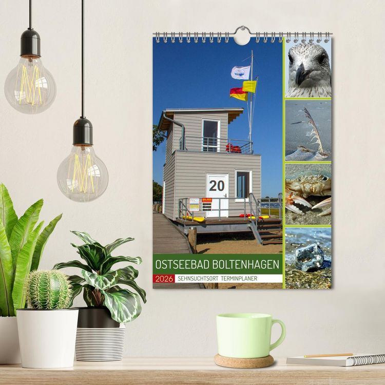 Produktbild: Sehnsuchtsort Ostseebad Boltenhagen (Wandkalender 2026 DIN A4 hoch), CALVENDO Monatskalender