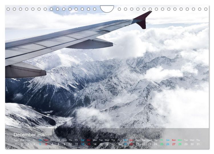 Produktbild: AVIATION MOMENTS 2026 (Wall Calendar 2026 DIN A4 landscape), CALVENDO 12 Month Wall Calendar