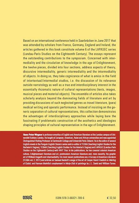 Produktbild: Intermediality and the Circulation of Knowledge in the Eighteenth Century