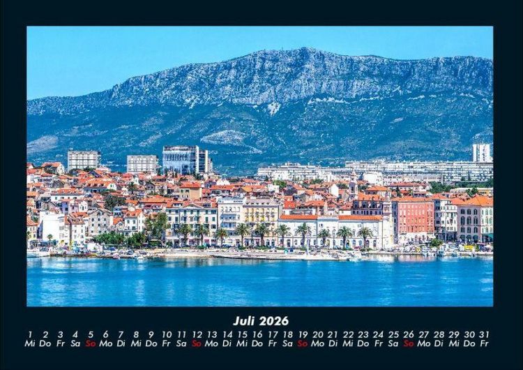 Produktbild: Kroatien 2026 Fotokalender DIN A4