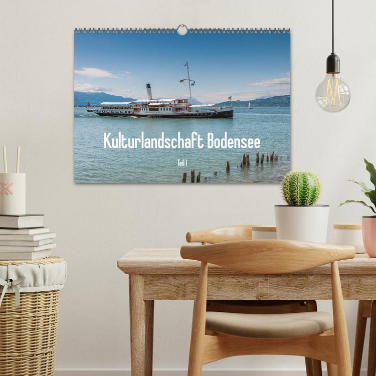 Produktbild: Kulturlandschaft Bodensee - Teil I (Wandkalender 2026 DIN A3 quer), CALVENDO Monatskalender
