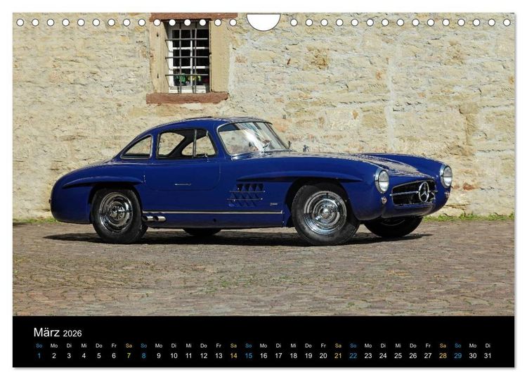 Produktbild: 300 SL Collectors Edition 2 (Wandkalender 2026 DIN A4 quer), CALVENDO Monatskalender
