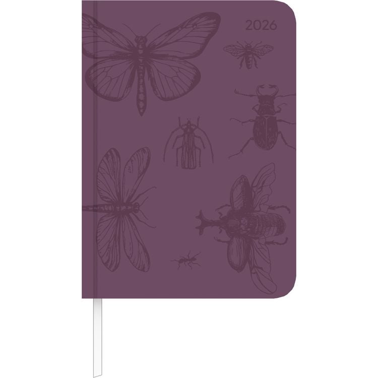 Bild vom Artikel Lady Journal Deluxe Purple 2026 - Taschen-Kalender A6 (10,7x15,2 cm) - Tucson Einband - mit Motivprägung - Weekly - 192 Seiten - Alpha Edition vom Autor Alpha Edition