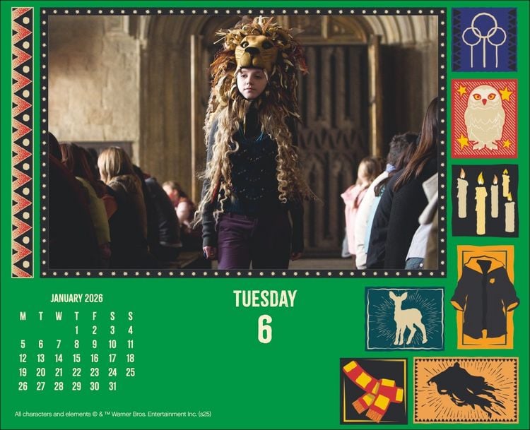 Produktbild: Harry Potter Tagesabrei&szlig;kalender 2026