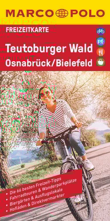 Bild vom Artikel MARCO POLO Freizeitkarte Teutoburger Wald, Osnabrück, Bielefeld 1:110 000 vom Autor Marco Polo Verlag