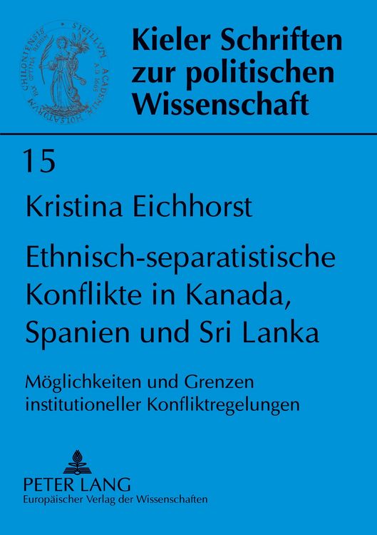 Produktbild: Ethnisch-separatistische Konflikte in Kanada, Spanien und Sri Lanka