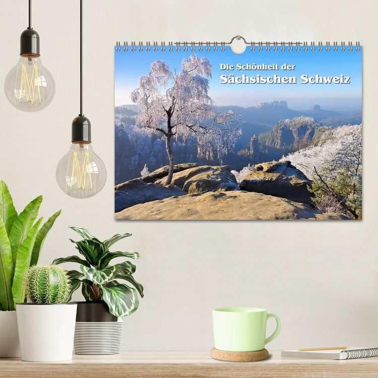 Produktbild: Die Sch&ouml;nheit der S&auml;chsischen Schweiz (Wandkalender 2026 DIN A4 quer), CALVENDO Monatskalender