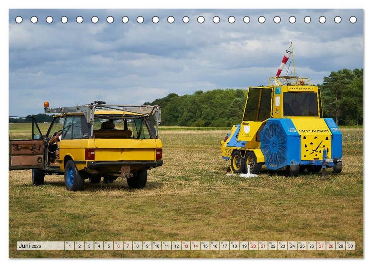 Produktbild: Lautlos durch die Luft - Faszination Segelfliegen (Tischkalender 2026 DIN A5 quer), CALVENDO Monatskalender
