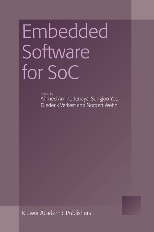 Produktbild: Embedded Software for SoC
