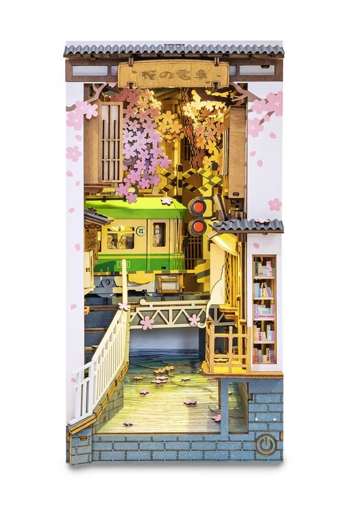 Produktbild: Book Nook DIY B&uuml;cherecke Sakura Densya