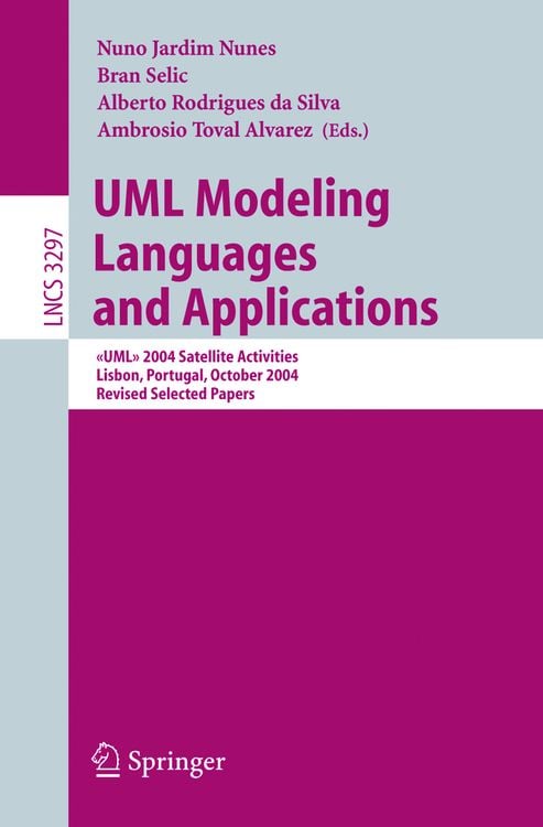 Produktbild: UML Modeling Languages and Applications