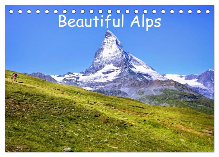 Produktbild: Beautiful Alps (Desk Calendar 2026 DIN A5 landscape), CALVENDO 12 Month DeskCalendar