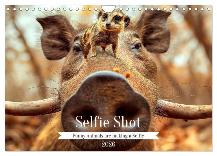 Produktbild: Selfie Shot (Wall Calendar 2026 DIN A4 landscape), CALVENDO 12 Month Wall Calendar