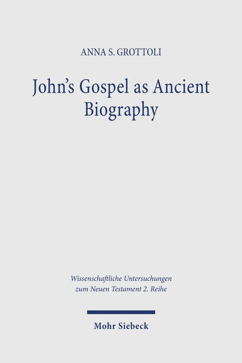 Produktbild: John&rsquo;s Gospel as Ancient Biography