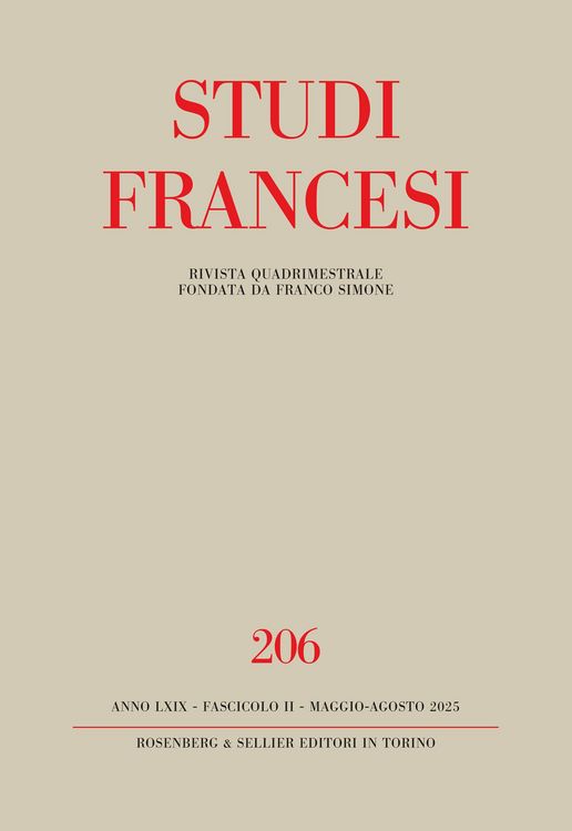 Produktbild: Studi Francesi 206