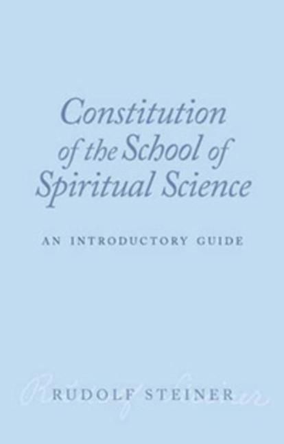 Produktbild: Constitution of the School of Spiritual Science