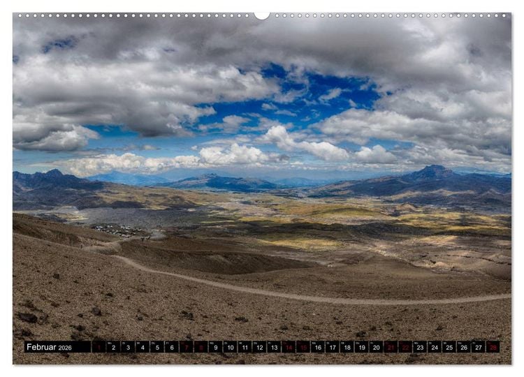 Produktbild: Traumwelt Ecuador (hochwertiger Premium Wandkalender 2026 DIN A2 quer), Kunstdruck in Hochglanz
