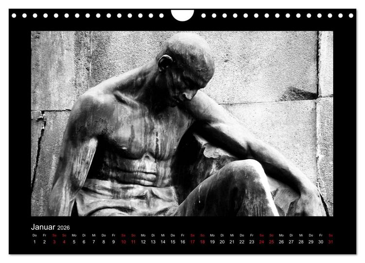 Produktbild: Die Engel von Melaten (Wandkalender 2026 DIN A4 quer), CALVENDO Monatskalender