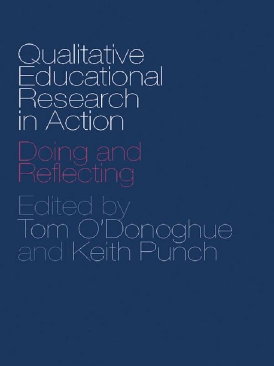 Produktbild: Qualitative Educational Research in Action