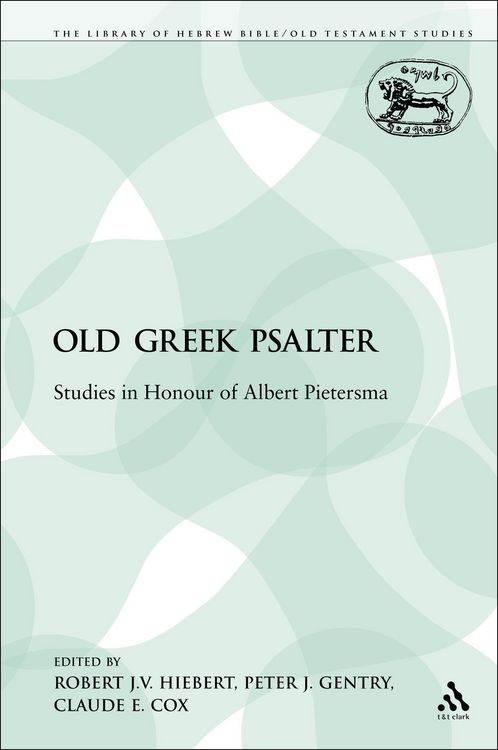 Produktbild: The Old Greek Psalter
