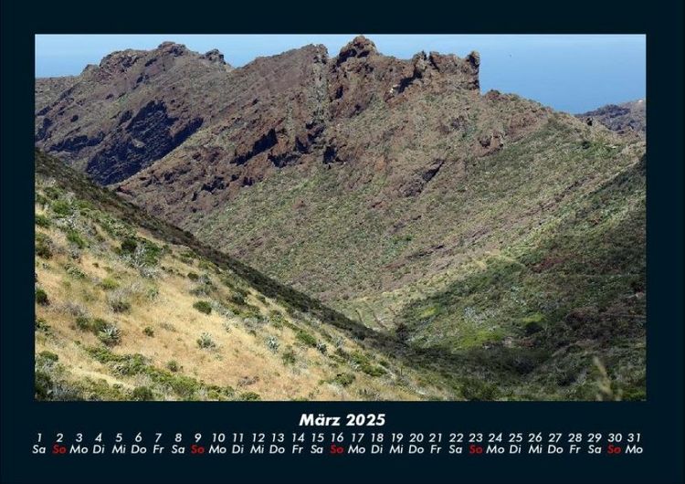 Produktbild: Landschaftskalender 2025 Fotokalender DIN A4