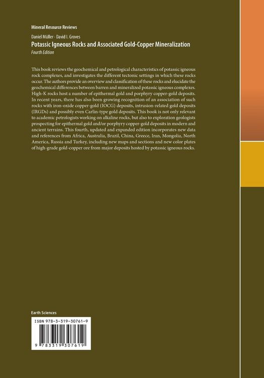 Produktbild: Potassic Igneous Rocks and Associated Gold-Copper Mineralization