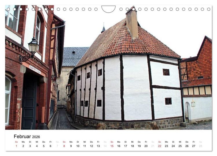 Produktbild: Quedlinburg im Harz (Wandkalender 2026 DIN A4 quer), CALVENDO Monatskalender