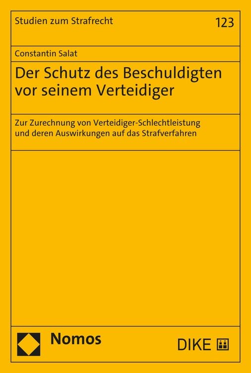 Produktbild: Der Schutz des Beschuldigten vor seinem Verteidiger