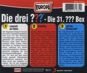 Produktbild: Die drei ??? 31. Box (91-93)