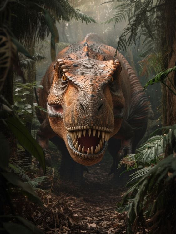 Produktbild: CALVENDO Puzzle Tyrannosaurus Rex | 1000 Teile Lege-Gr&ouml;&szlig;e 64x48cm Foto-Puzzle f&uuml;r gl&uuml;ckliche Stunden