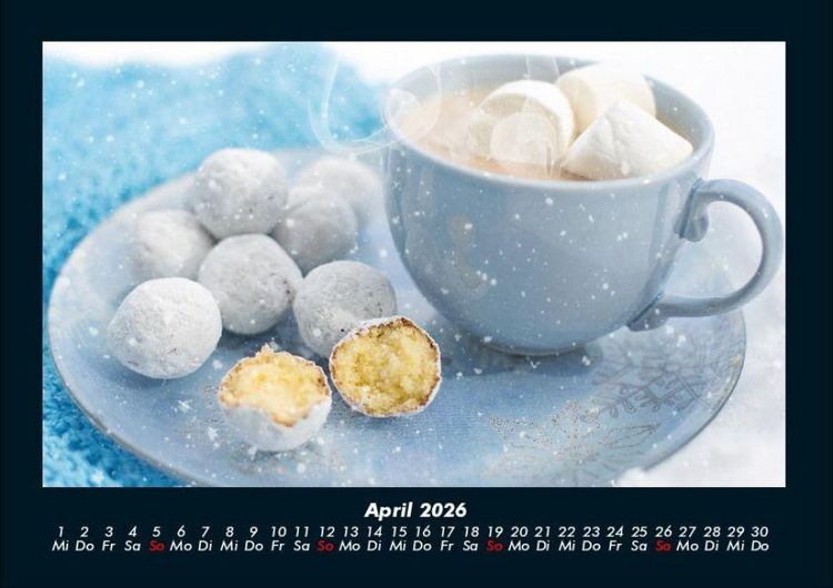 Produktbild: World of Sweets 2026 Fotokalender DIN A4