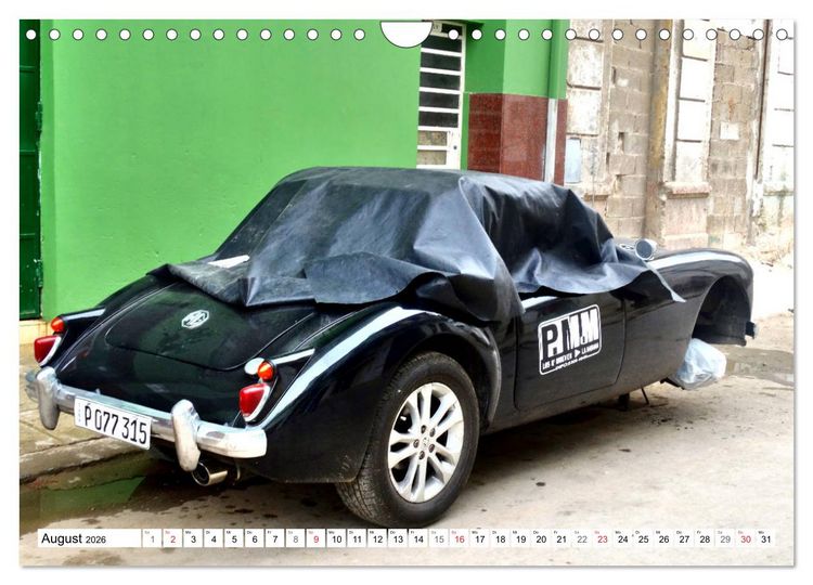 Produktbild: MGA Roadster - Filmstar auf R&auml;dern (Wandkalender 2026 DIN A4 quer), CALVENDO Monatskalender