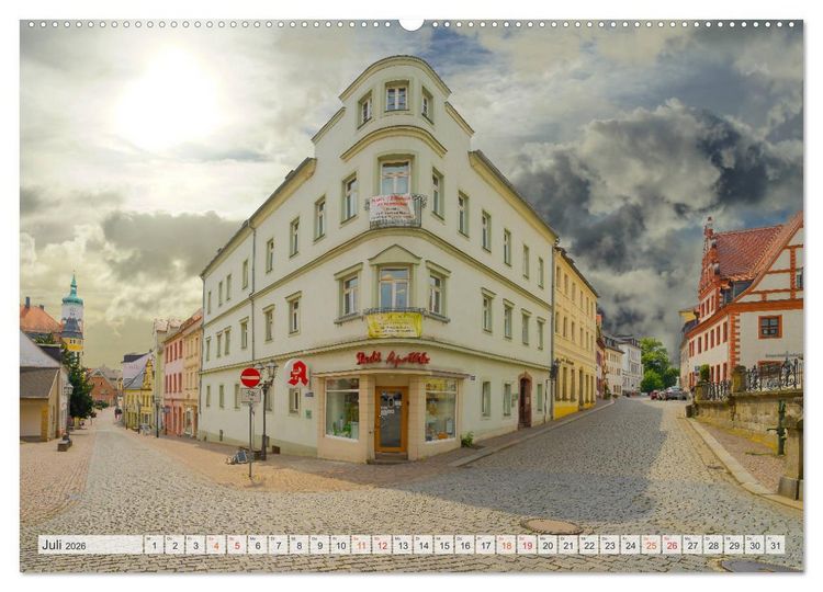 Produktbild: Wurzen Impressionen (Wandkalender 2026 DIN A2 quer), CALVENDO Monatskalender