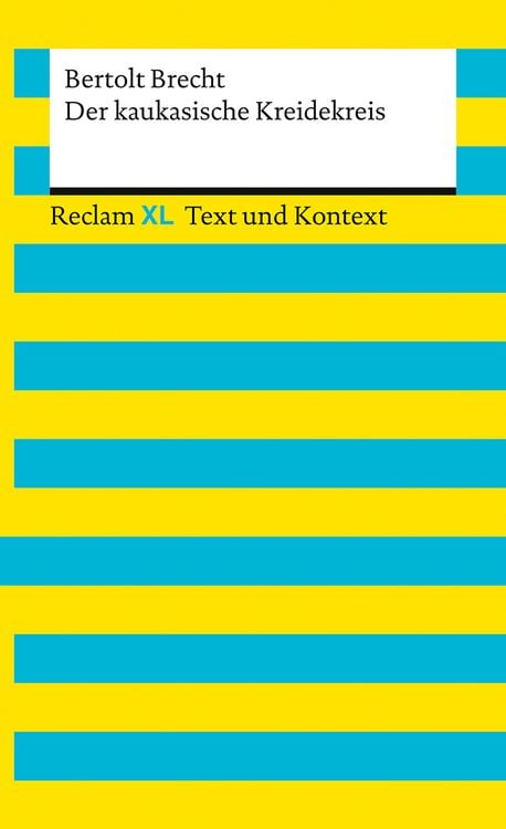 Produktbild: Der kaukasische Kreidekreis. Textausgabe mit Kommentar und Materialien