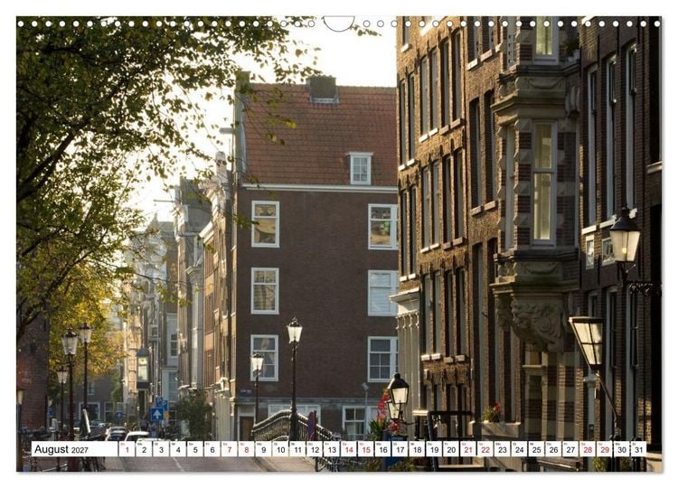 Produktbild: Amsterdam - Momente einer Reise (Wandkalender 2027 DIN A3 quer), CALVENDO Monatskalender