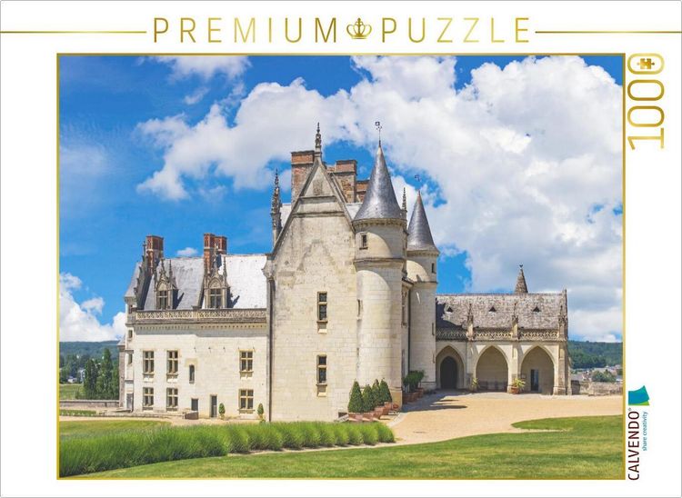 Produktbild: CALVENDO Puzzle Schloss Amboise | 1000 Teile Lege-Gr&ouml;&szlig;e 64x48cm Foto-Puzzle f&uuml;r gl&uuml;ckliche Stunden