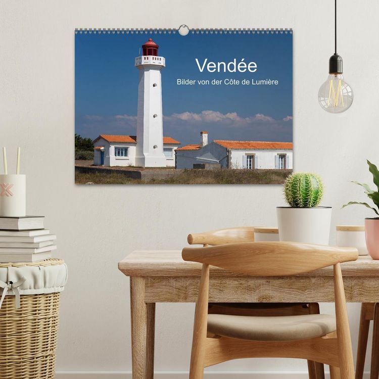 Produktbild: Vend&eacute;e - Bilder von der C&ocirc;te de Lumi&egrave;re (Wandkalender 2026 DIN A3 quer), CALVENDO Monatskalender
