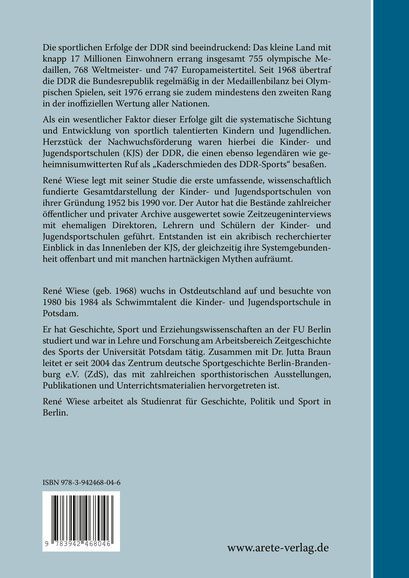Produktbild: Kaderschmieden des "Sportwunderlandes"