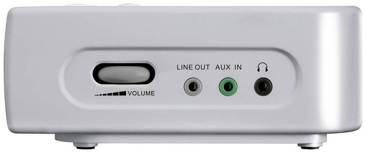 Produktbild: Sangean DCR-89+ Radiowecker DAB+, UKW AUX Wei&szlig;