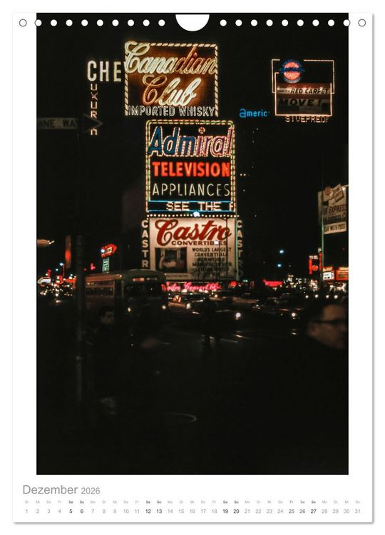 Produktbild: New York City 1963 (Wandkalender 2026 DIN A4 hoch), CALVENDO Monatskalender
