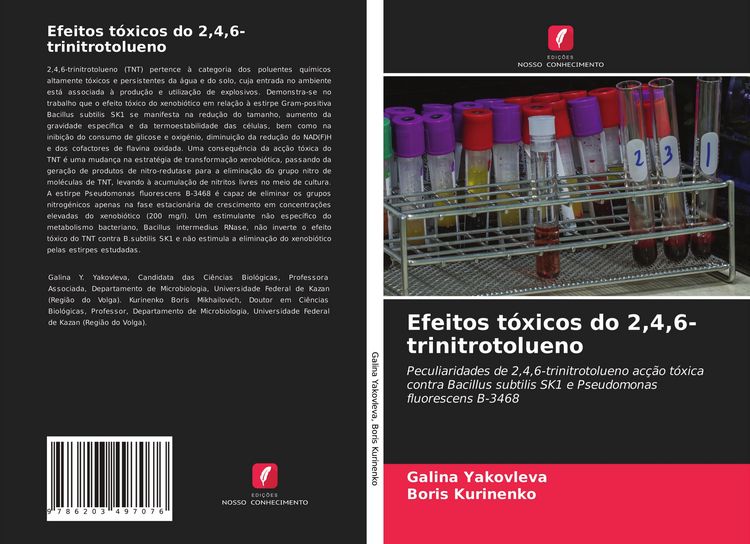 Produktbild: Efeitos t&oacute;xicos do 2,4,6-trinitrotolueno