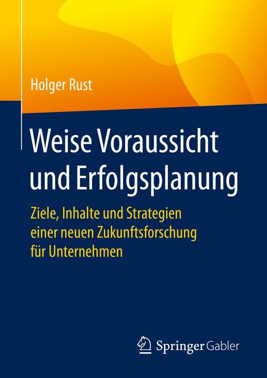 Produktbild: Weise Voraussicht und Erfolgsplanung