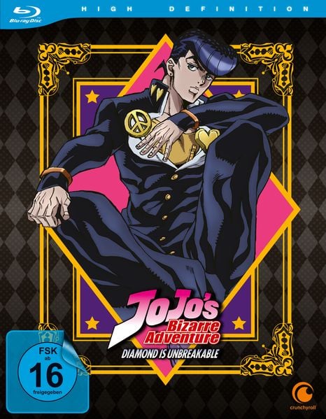 Produktbild: Jojo's Bizarre Adventure Part 4: Diamond is Unbreakable - 3. Staffel/Vol. 1 - Limited Edition mit Sammelbox [2 BRs]