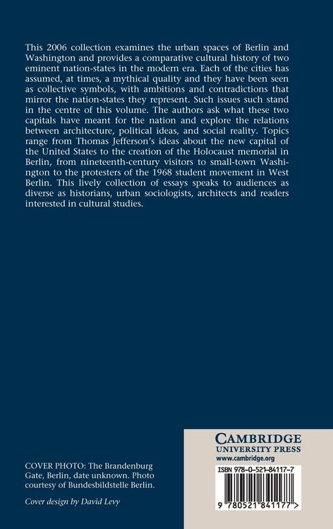 Produktbild: Berlin - Washington, 1800-2000